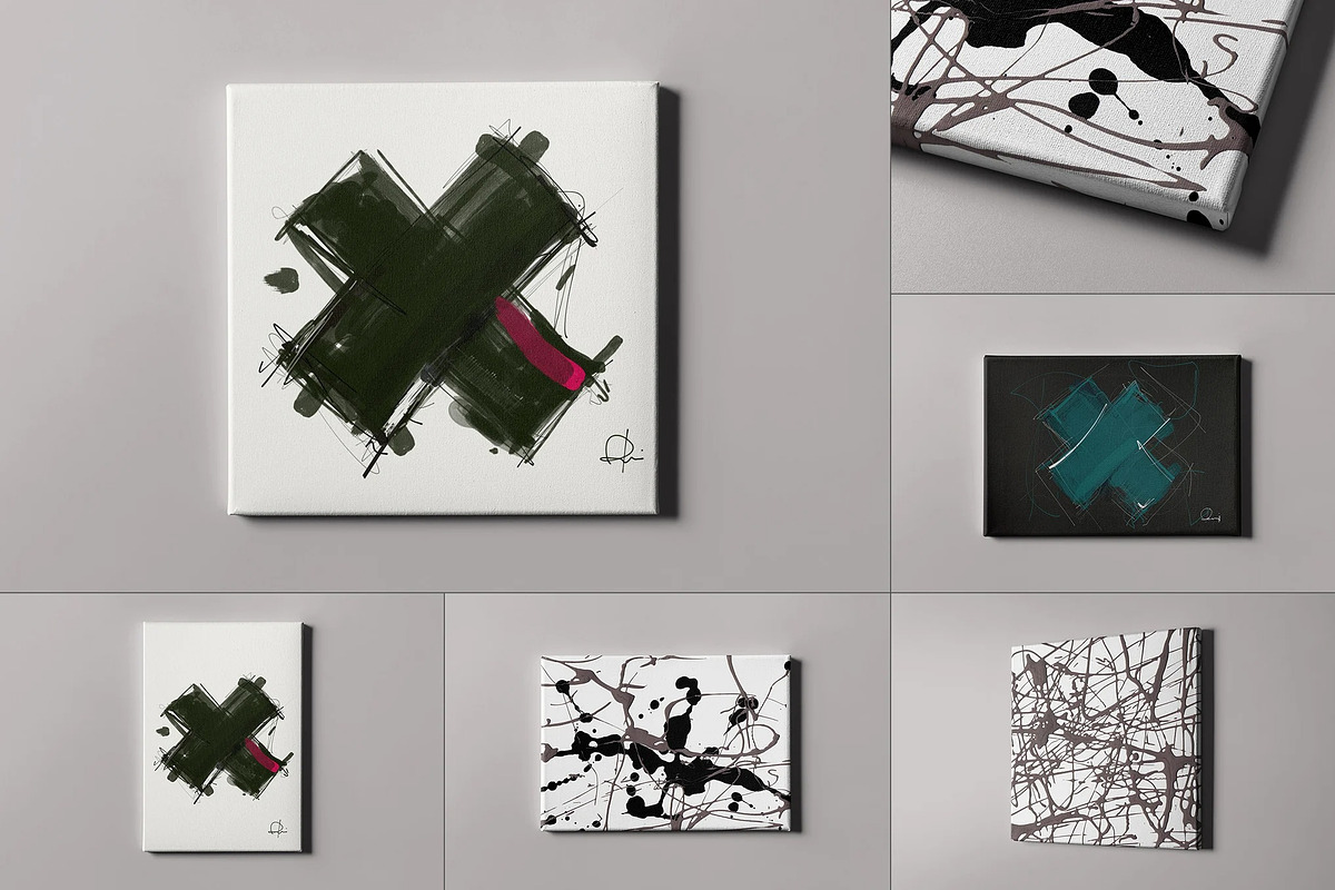 Canvas Mock-up, an Advertising Mockup by zippypixelstudio (Photo 1 of 9)