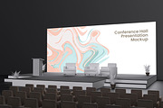 Conference Hall Presentation Mockup, a Wearable Device Mockup by xavier_studio (Thumbnail 2 of 5)