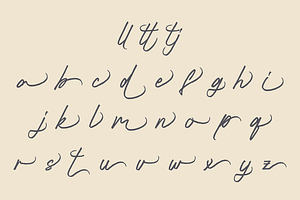 Bantah Kidul - Script Font