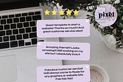 Wix Website Template Burgundy Luxe, a Wix Template by The Pixel Palace (Thumbnail 6 of 10)