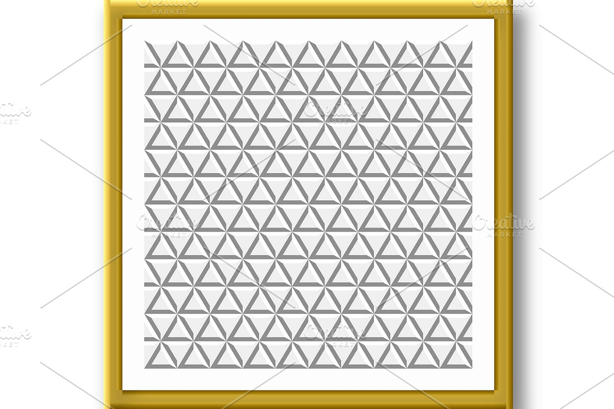 Geometric Seamless Vector Pattern, a Pattern Graphic by FineArtStudio (Photo 2 of 3)