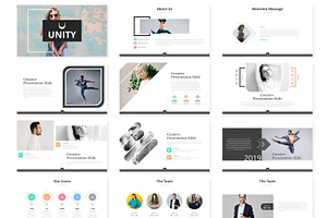 Unity - Keynote Template