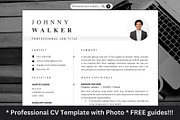 Resume/CV classic photo template, a Resume Template by The Career Lab (Thumbnail 1 of 10)