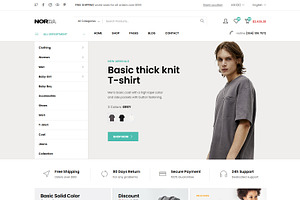 Minimal HTML5 Template - Norda, a Bootstrap Template by HasThemes