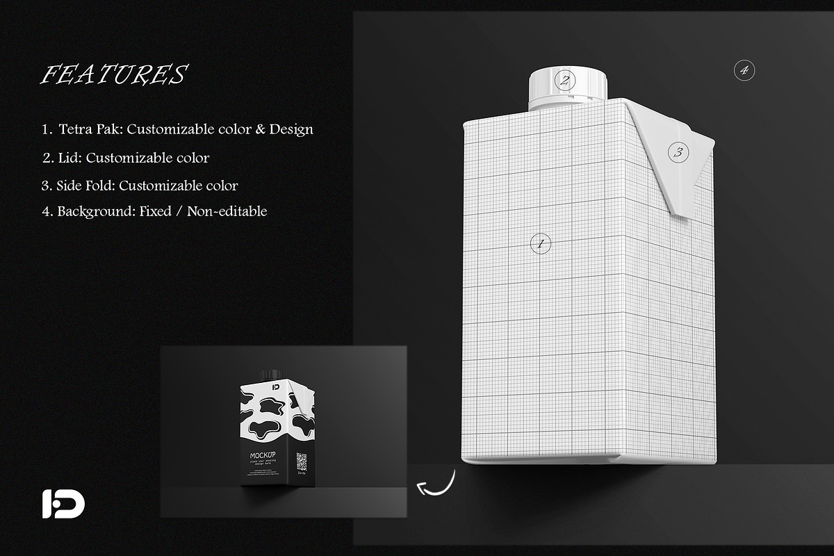 Tetra Pak Mockup Set, a Packaging Mockup by ForgeDesign (Photo 2 of 7)