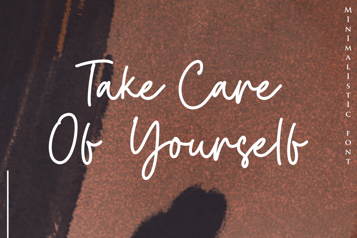 Minimalistic - Handwritten Font, a Script Font by Fikryal Studio (Photo 8 of 10)