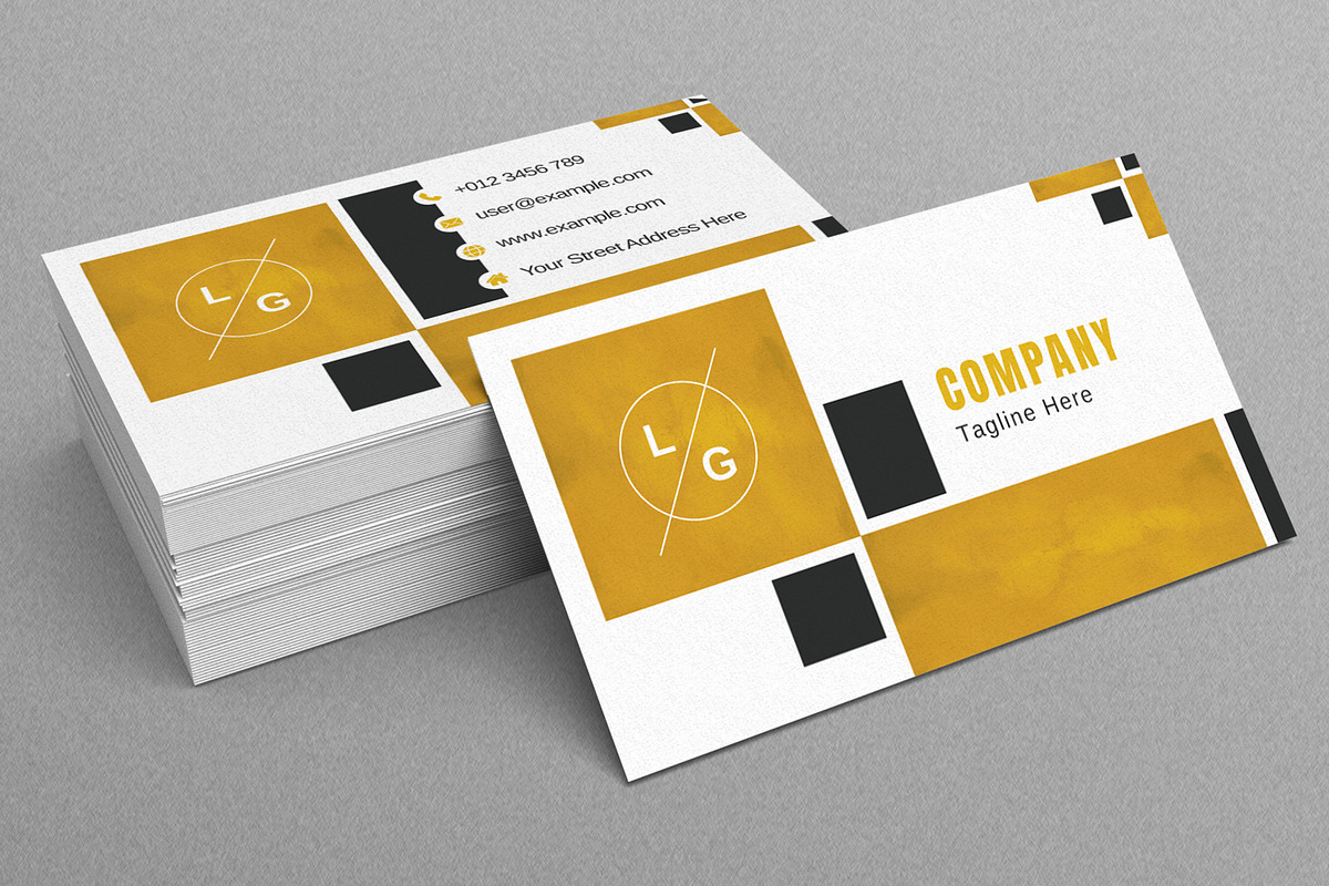 Business Card Template, a Business Card Template by MightyDesign (Photo 1 of 6)