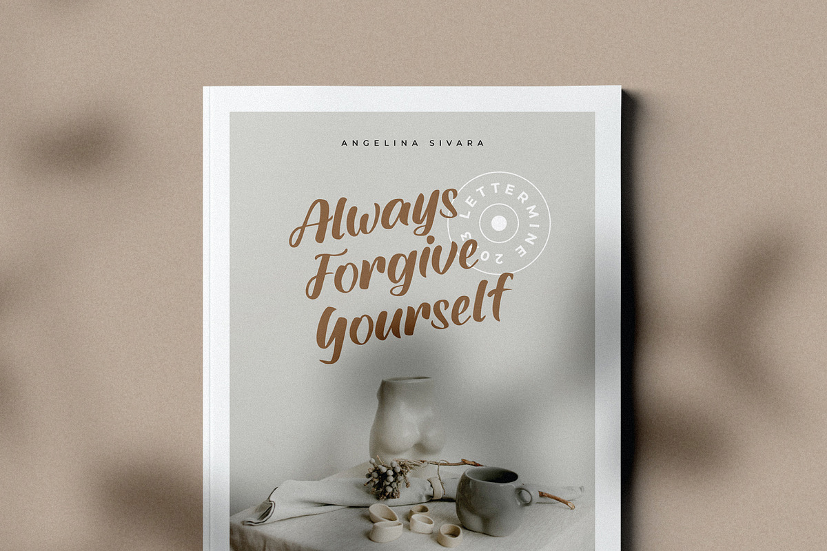 Jenthina - Handwritted Font, a Handwritten Font by Lettermine (Photo 3 of 10)