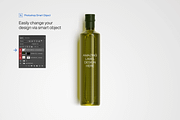 Olive Oil bottles Mockup Pack, a Packaging Mockup by Mocka Studio (Thumbnail 3 of 8)