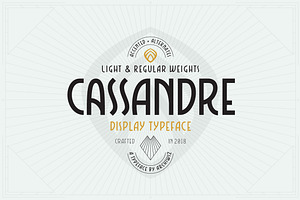Cassandre font