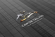 Auto Detailing Logo Template, a Branding & Logo Template by YUDesignStore (Thumbnail 2 of 6)