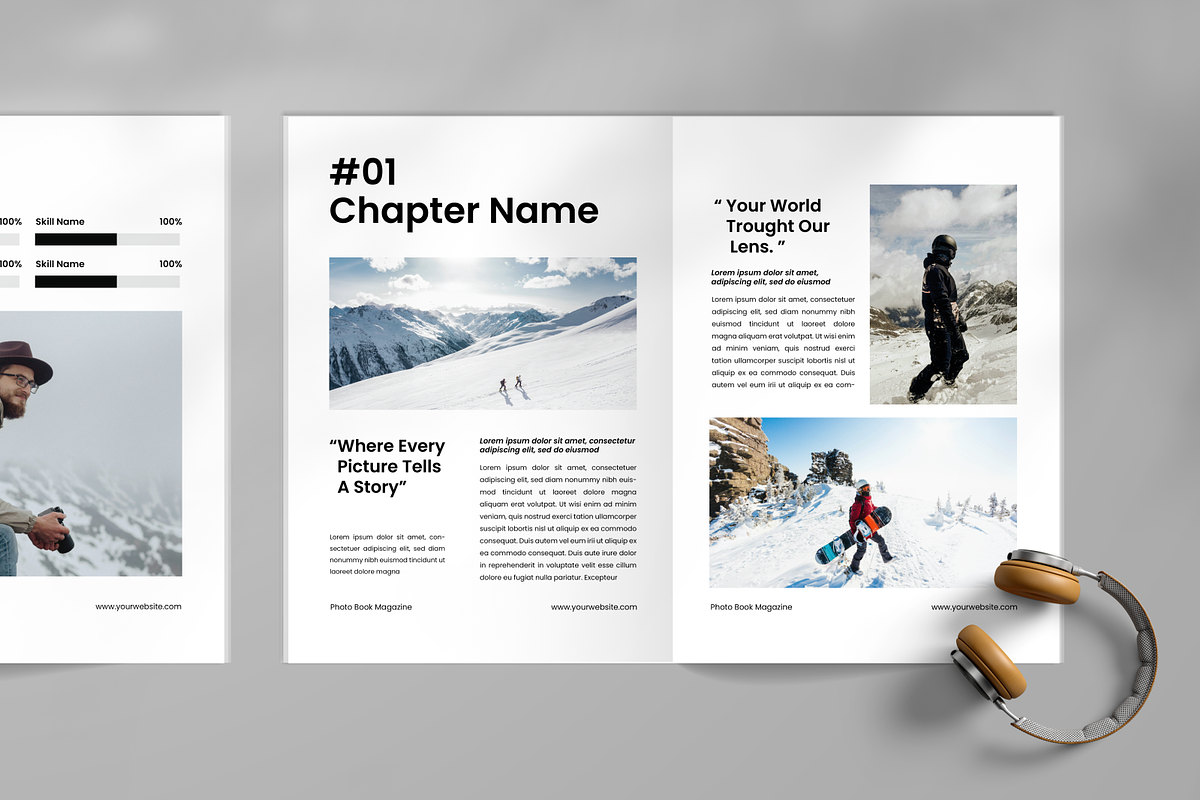 Photobook Magazine, a Magazine Template by SquidPixey (Photo 2 of 6)