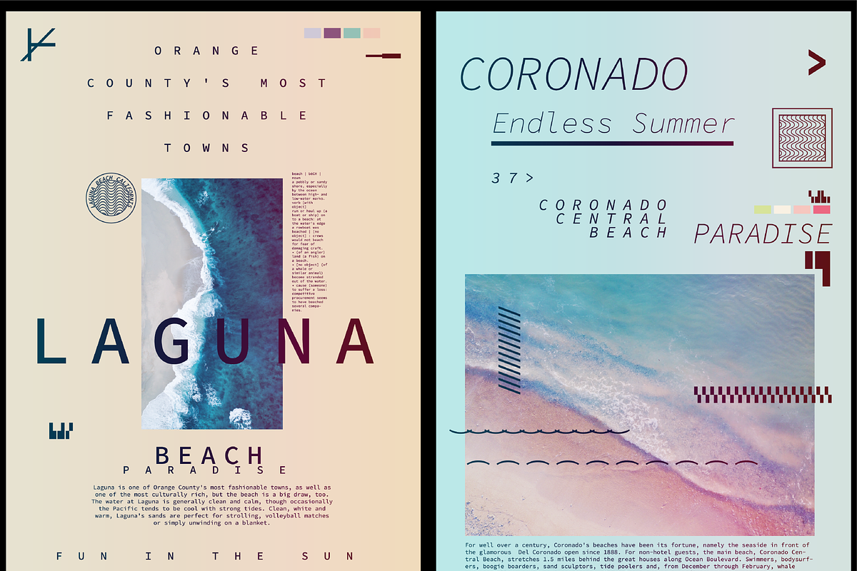 Summer Tee's Graphic Set // Editable, a Decorative Illustration by NoSpoon Design (Photo 3 of 8)