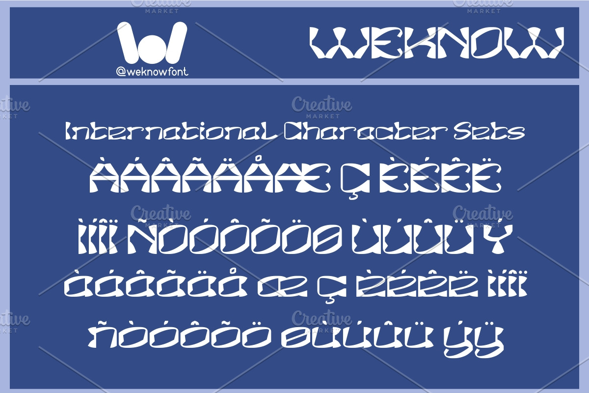 Shuriken Ninja font, a Font by weknow (Photo 7 of 8)