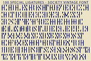 Society Vintage Font, a Serif Font by 177Studio (Thumbnail 7 of 8)