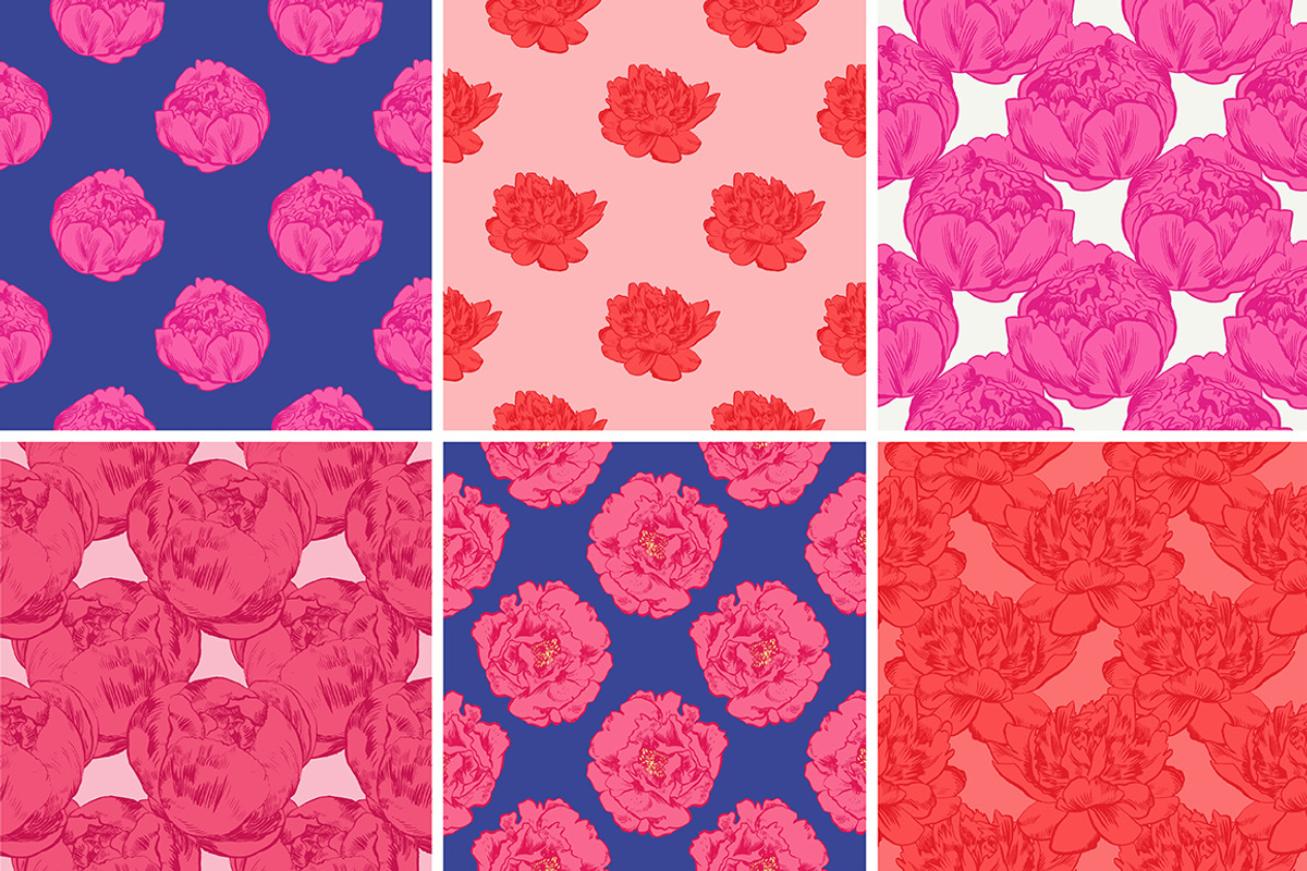 PEONES patterns, a Pattern Graphic by Tanya Akhmett (Photo 5 of 7)