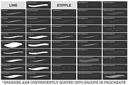 120 Procreate Tattoo Brushes, a Brush Add-On by Nuclear Brushes (Thumbnail 8 of 10)
