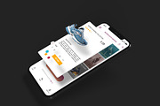 iPhone X Multilayer Mockup #1, an iPhone Mockup by Seven Lights (Thumbnail 5 of 5)