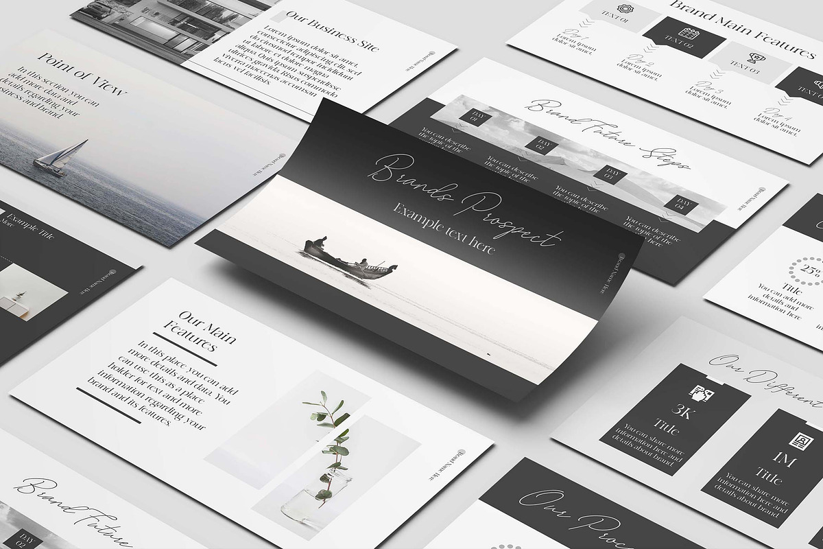 Modern Business PPT Template, a Presentation Template by Artemis-products (Photo 2 of 5)