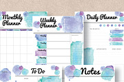 Planner 5 Pack - Letter sizes, a Stationery Template by Stick with Sam (Thumbnail 1 of 2)