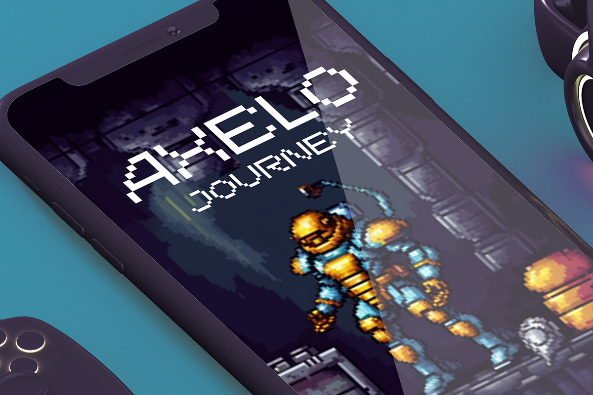 Go Pixel, a Symbol Font by Ditatype (Photo 6 of 10)
