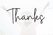 Saturday Holiday | Script Font, a Handwritten Font by Scratchones (Thumbnail 8 of 8)