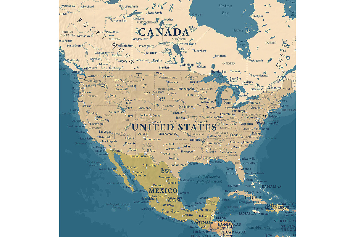 Vector World Map - Pacific View, a Graphic by PorcuPen Works (Photo 5 of 6)