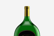 Bocksbeutel Wine Bottle 3D model, a Food & Drink 3D Model by ashleycam3ron (Thumbnail 3 of 5)