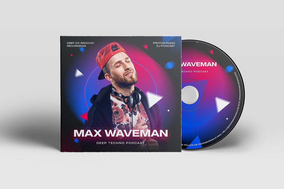 DJ Mixtape / Album CD Cover Artwork, a Print Template by vinyljunkie (Photo 1 of 6)