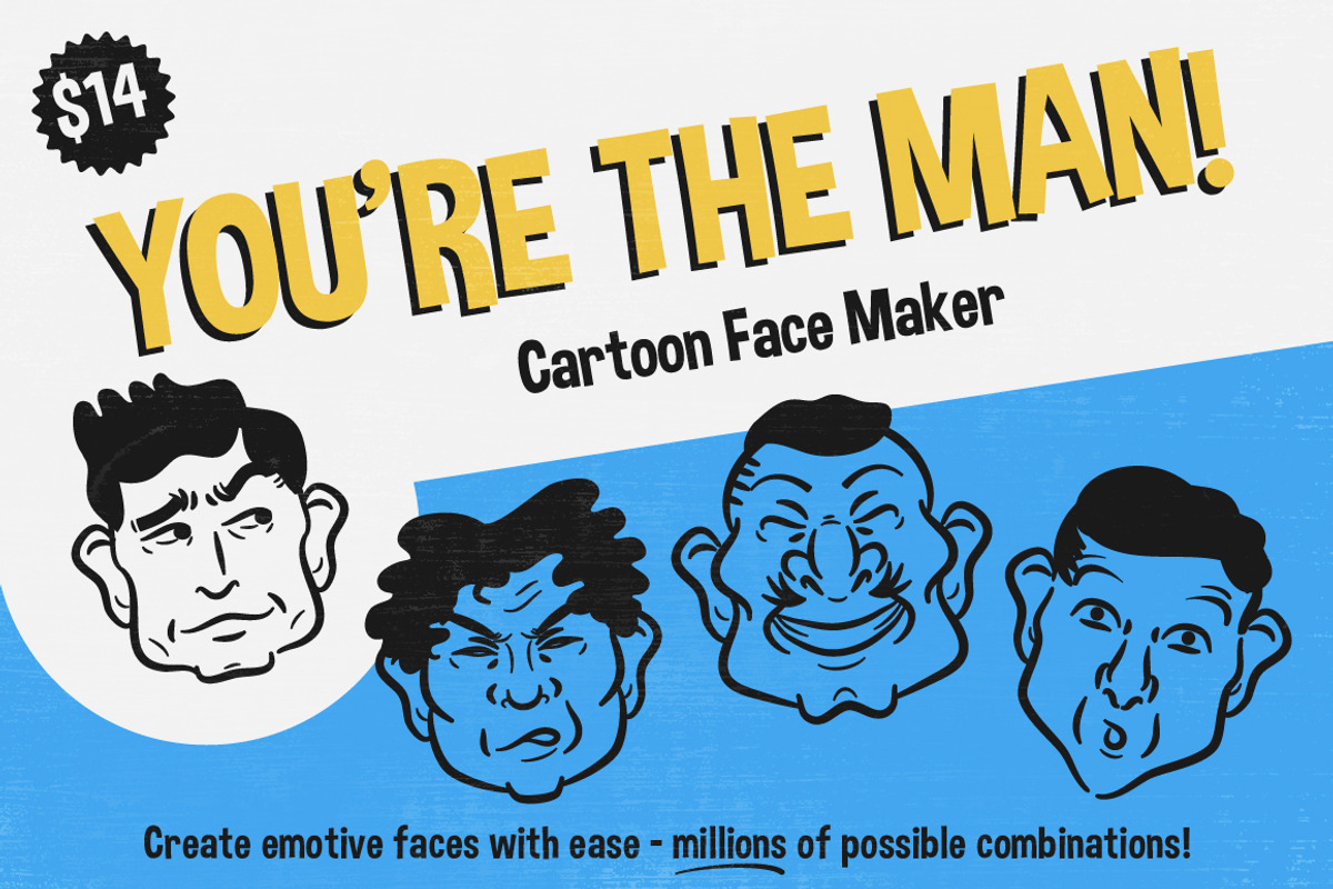 Cartoon Face Maker, an Illustration by melissadn (Photo 1 of 4)
