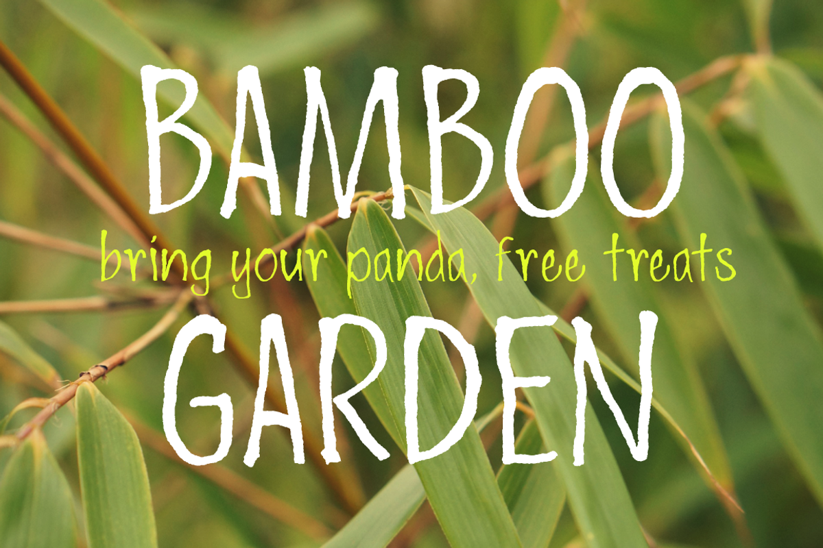 Bambink Condensed preview 2