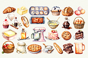 Cute Cottage Baking, an Object Graphic by Anna Design Studio (Thumbnail 3 of 10)