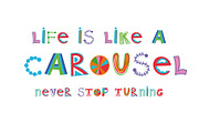 Carousel color font, a Handwritten Font by Malena (Thumbnail 4 of 6)