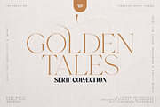 SALE! Golden Tales Serif Collection, a Serif Font by VP Fonts (Thumbnail 1 of 23)