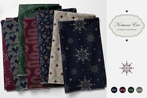 Nocturne Eve - Seamless Patterns