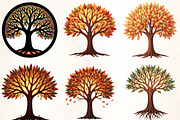 Tree of Life Stained Glass Clipart, an Illustration by CrexoraLab (Thumbnail 3 of 5)