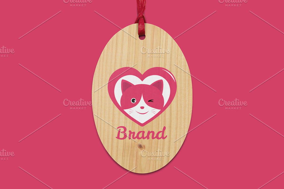 Cute Cat Lovers Logo, a Branding & Logo Template by Pahlevi Studio (Photo 1 of 3)