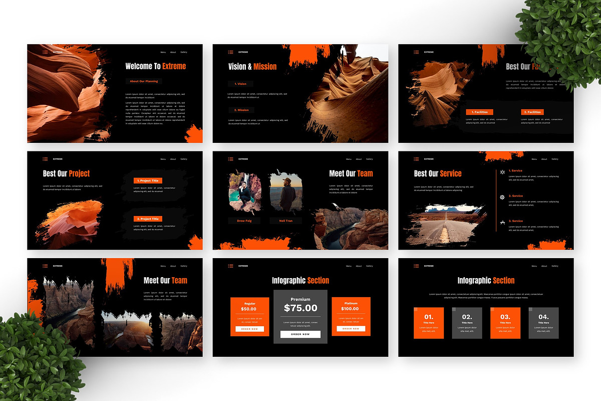 Extreme - Adventure Powerpoint, a Presentation Template by Deepslide Studio (Photo 6 of 6)