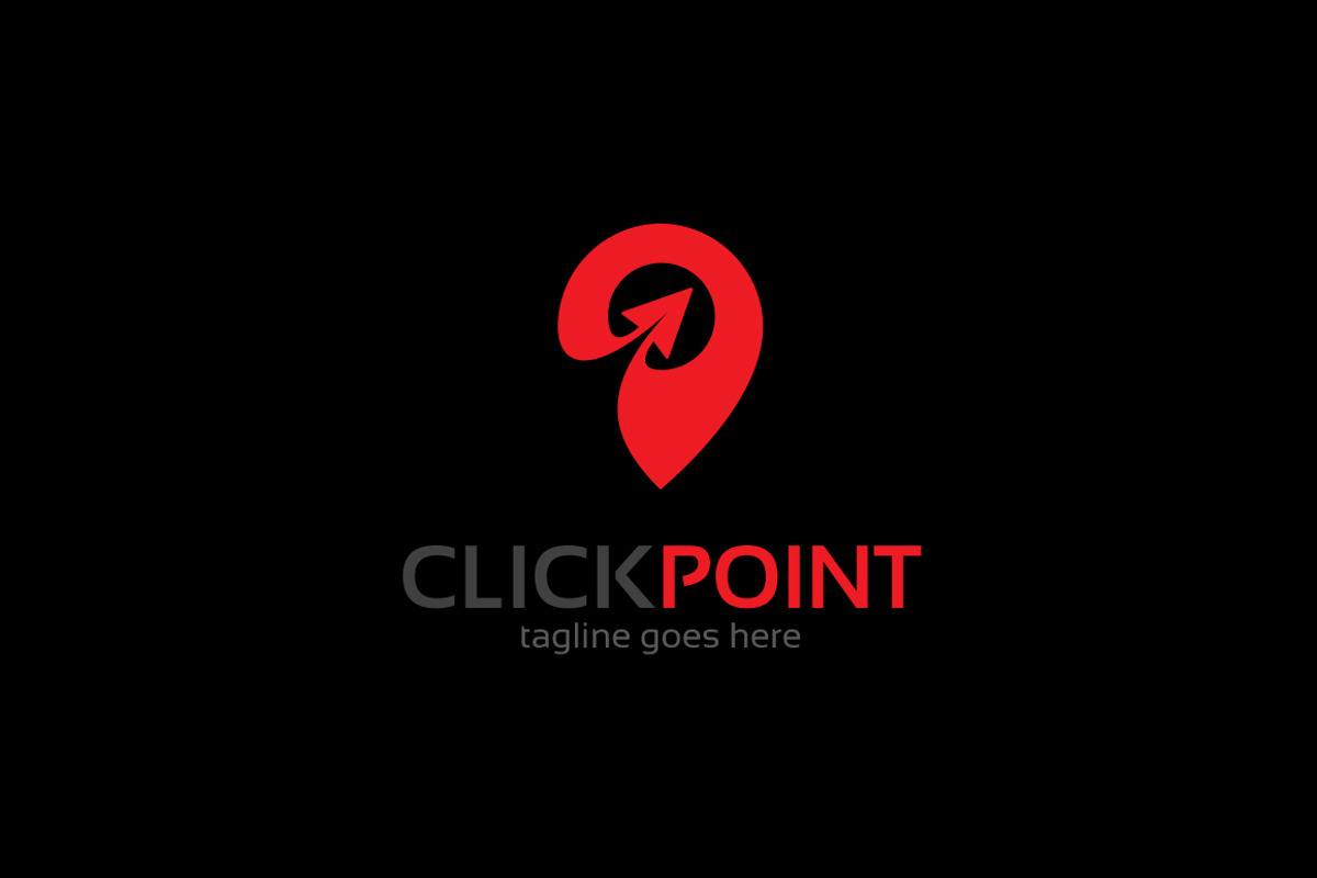 Click Point Logo, a Branding & Logo Template by CAIRON CREATIVESTUDIO