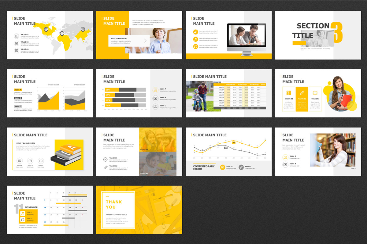 New Semester Presentation Template