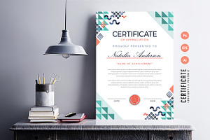 464. Modern Certificate Template