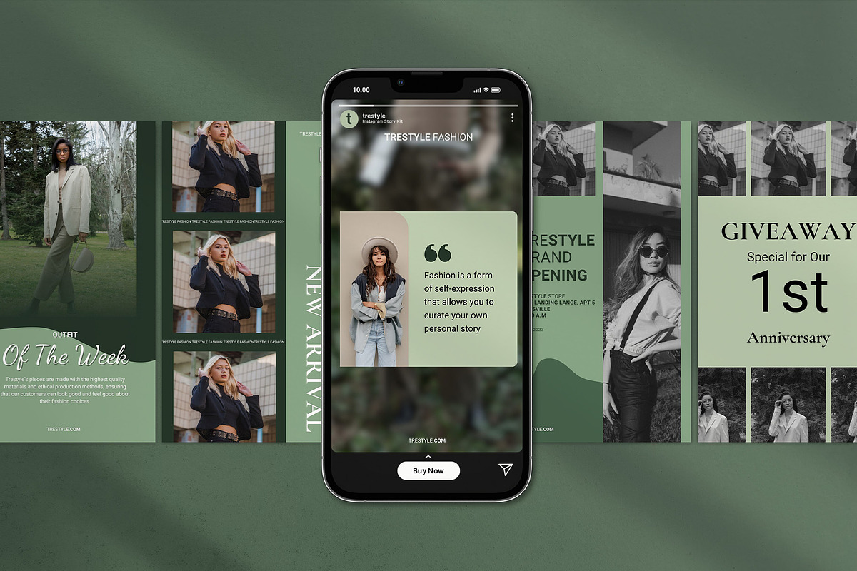 Fashion Canva Instagram Story, a Social Media Template by prajapixels (Photo 3 of 6)