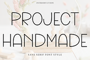 Project Handmade, a Sans Serif Font by InermediaSTUDIO (Thumbnail 1 of 8)