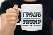 I Stand With Trump Election 2024 Svg, an Object Graphic by Digi_Design_World (Thumbnail 7 of 7)