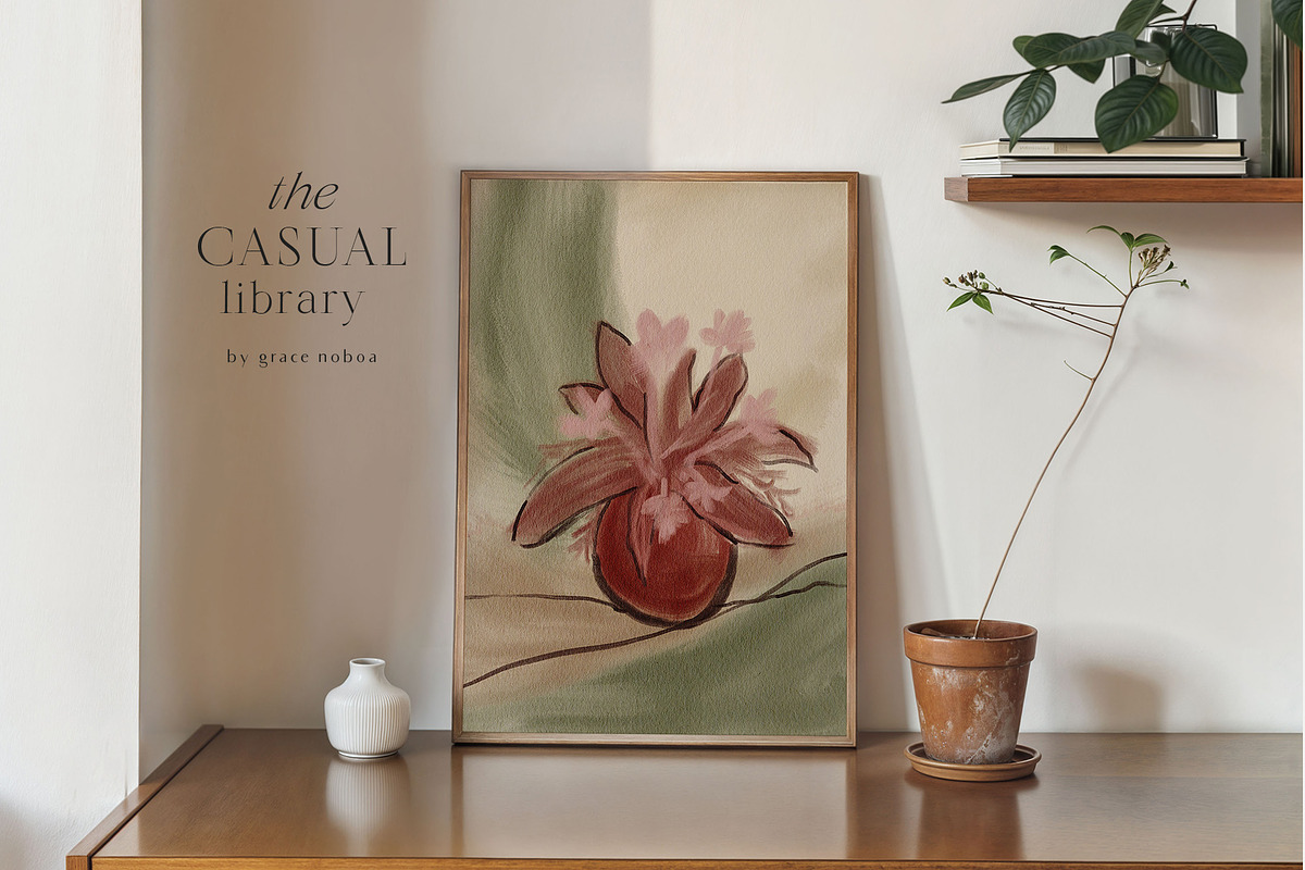 Gallery background prints & posters, a Background Graphic by Grace Noboa Illustrations (Photo 6 of 12)