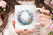 Lavender Fall Clipart, an Illustration by RobertsArt (Thumbnail 5 of 7)