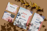 Wedding Invitation Suite Mockup, a Product Mockup by simuradi (Thumbnail 5 of 9)
