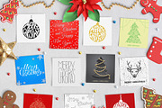 180+ Extremely Christmas Pack, a Seasonal Illustration by Olha Kostiuk (Thumbnail 2 of 15)