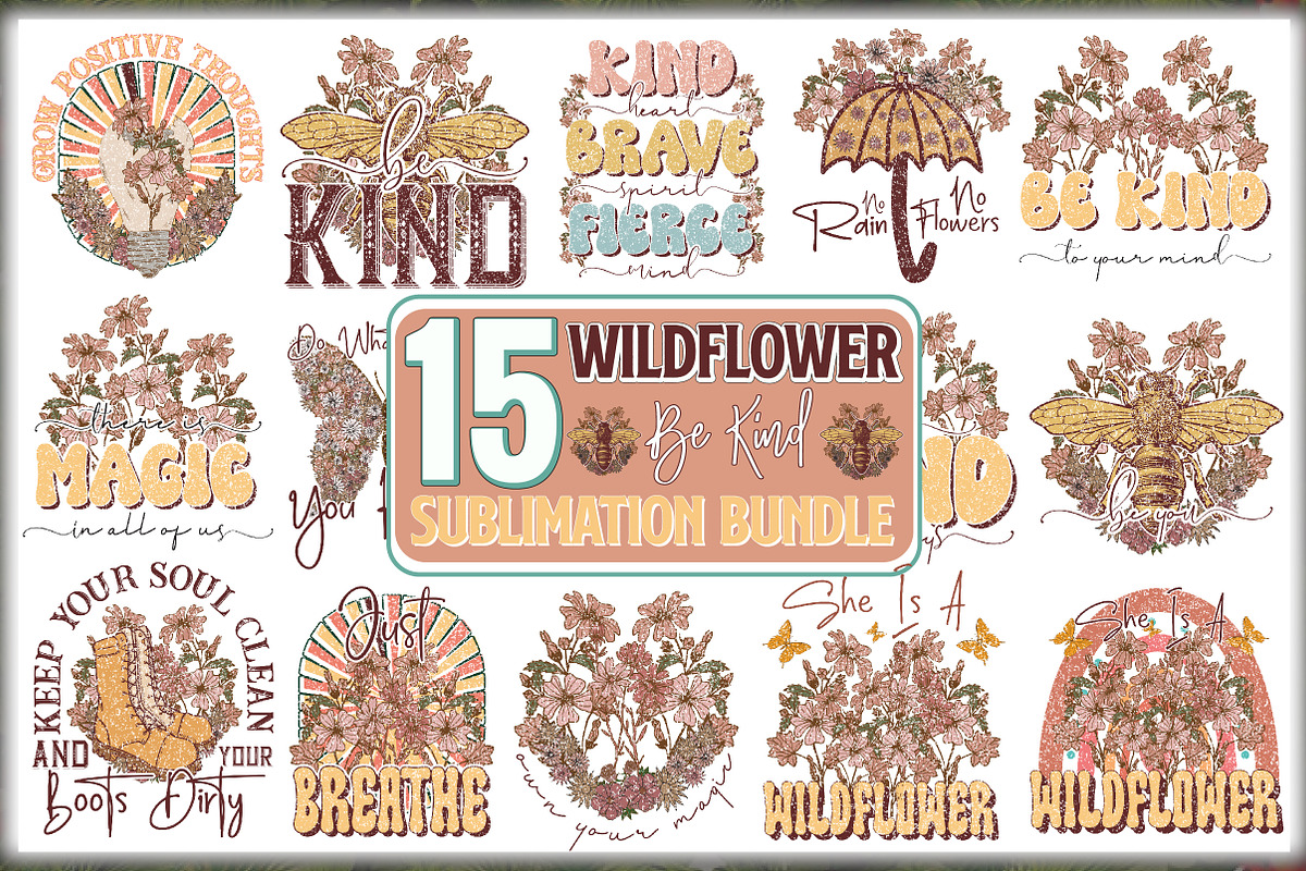 The Delightful Sublimation Bundle, a Graphic by OK Design (Photo 2 of 10)