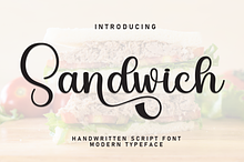 Sandwich | Script Font